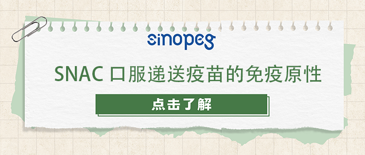 SNAC口服递送疫苗的免疫原性